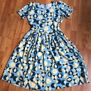 LulaRoe geometric Dress